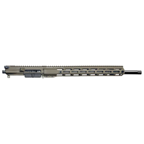 Rise Armament Complete Upper 6mm ARC, 18" Barrel, 1/2x28 Threaded, 1:7 Twist, Patriot Brown Cerakote, M-Lok Handguard