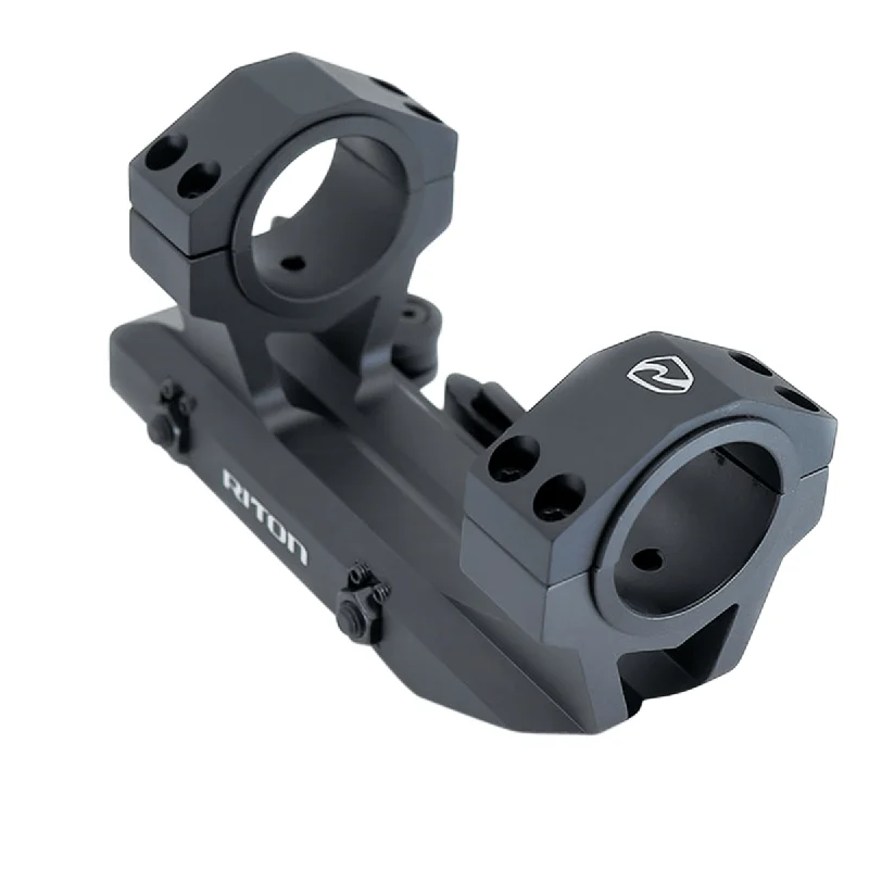 Riton Optics X301QD Precision QD Scope Mount/Ring Combo Black Anodized 30mm/1″