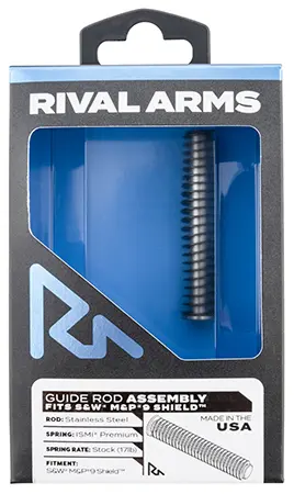 Rival Arms RARA50M101S Guide Rod Assembly Guide Rod Assembly Stainless Steel for S&W M&P-9