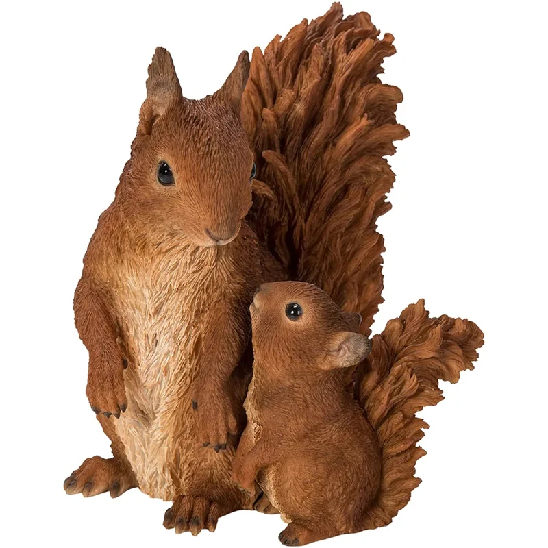 RL Mother/Baby Red Squirrel B