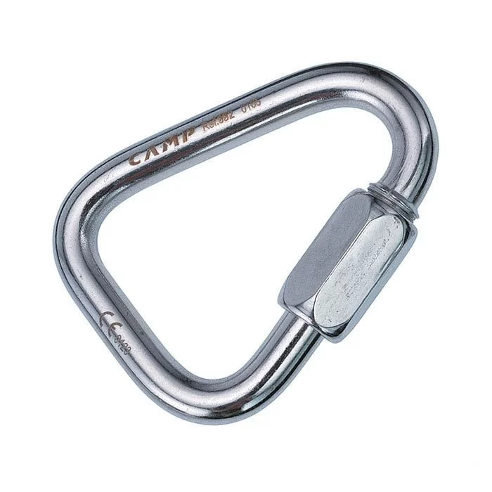 Rock-N-Rescue Camp Safety Delta Stainless Steel Screw Link Carabiner