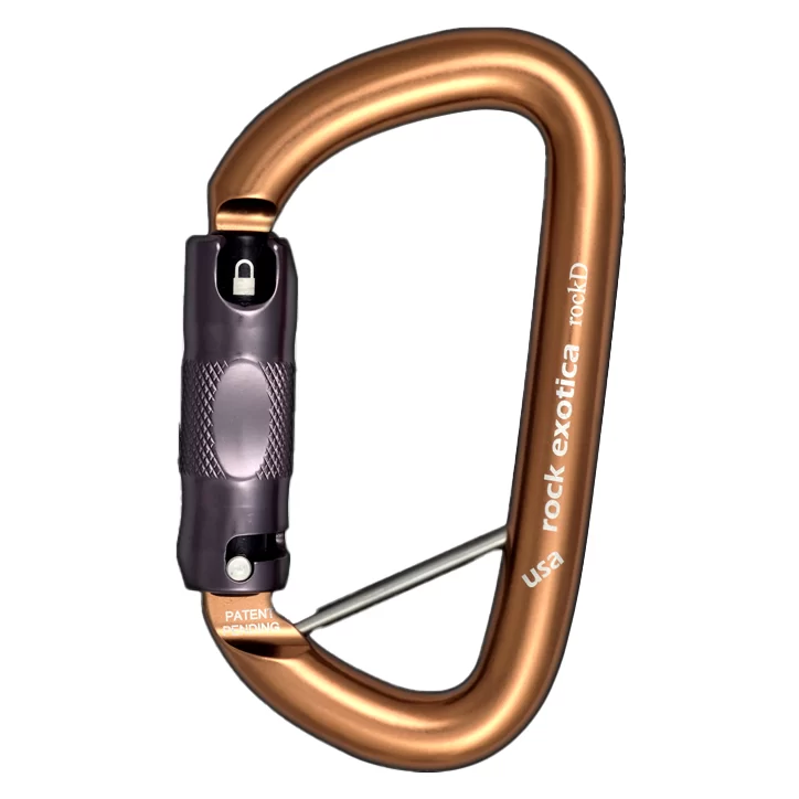 Rock-N-Rescue Rock D Lanyard Pin Carabiner