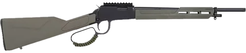 Rossi Rio Bravo Tactical 22 LR,16.50" Threaded Barrel, Picatinny, Black, Olive Drab Stock, 10rd