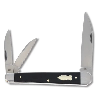 Rough Ryder Reserve Black Micarta Dude Whittler Folding Knife RRR022