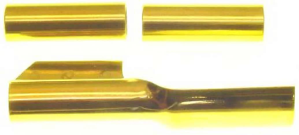 Round Full Stock Thimble Set – Plain – 5/16in – Brass