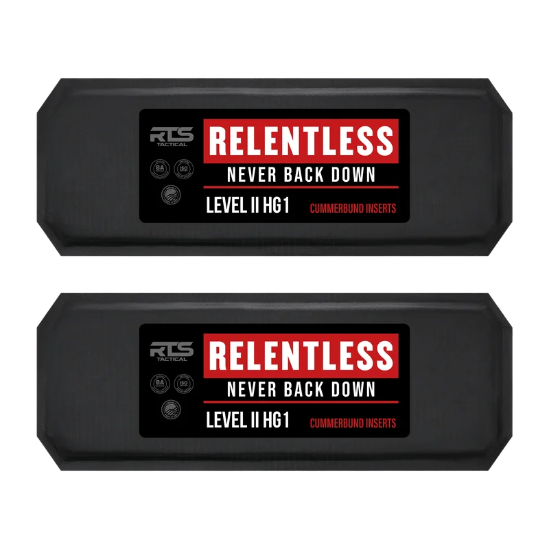 RTS Tactical Relentless Soft Armor Level II (HG1) Cummerbund Inserts