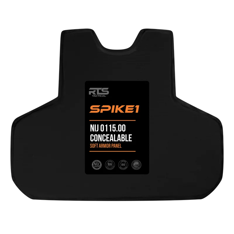 RTS Tactical SPK1 Soft Armor Panel – NIJ 0115 Spike Level 1 Certified