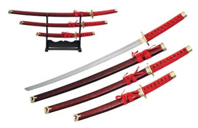 Ruby Marble 3 Piece Sword Set 926671RD