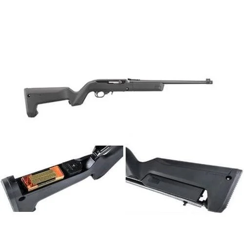 Ruger 10/22 Takedown, 22 Long Rifle, 16.63″, Black MagPul Backpacker Stock, Black Finish, 10 Rds – 21188