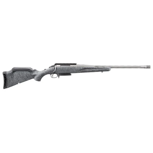 Ruger American Rifle Gen 2 7mm-08 Remington, 20" Threaded Barrel, Gray Splatter, 3rd
