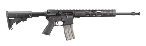 Ruger AR-556 300 Blackout, 16" Barrel, Anodized Black, 6 Pos Coll Stock, M-LOK Handguard, 30rd