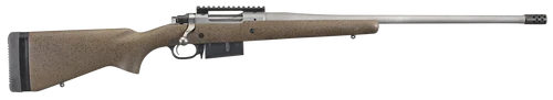 Ruger Hawkeye LR HNT 6.5 PRC, 22" Barrel, Black/Brown Laminated, 3rd