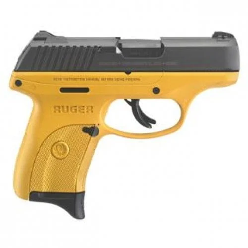 Ruger LC9S 9MM PST 7rd 3.12in 9mm Black/Yellow TL