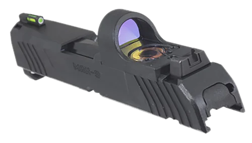 Ruger MAX-9 Long Slide Assembly, Complete Slide, Includes Ruger ReadyDot, Sights, 4" Barrel, Extractor, and OtherSlide Components, Compatible with Ruger MAX-9, Oxide Finish, Black