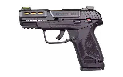 Ruger Security-380 .380 ACP 3.42″ Barrel Gold Accents Black Frame 15+1 Rounds – 3846