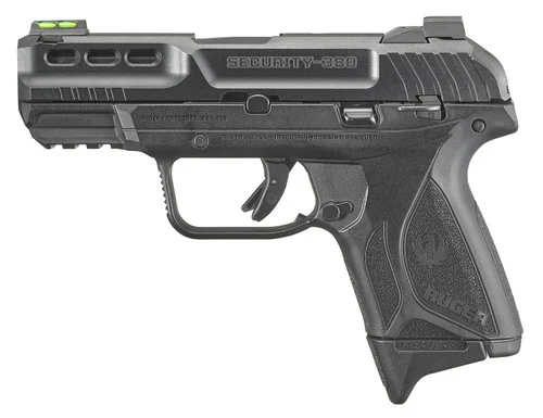 Ruger Security 380 ACP, 3.4" Barrel, Black, Picattiny Rail, 15rd