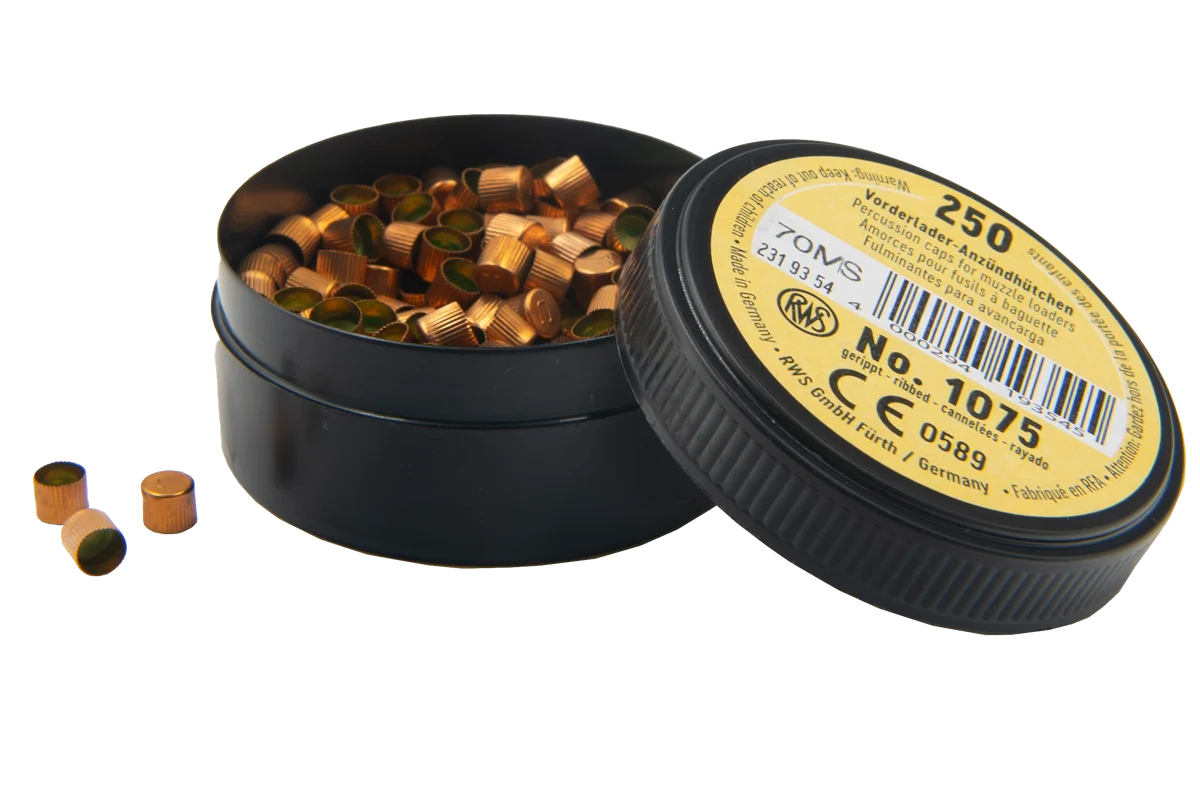 RWS #11 Percussion Caps -No.1075 - 250 to 1000 Pack