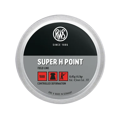 RWS Super H Point 177 4,5mm 45g 6.9gr
