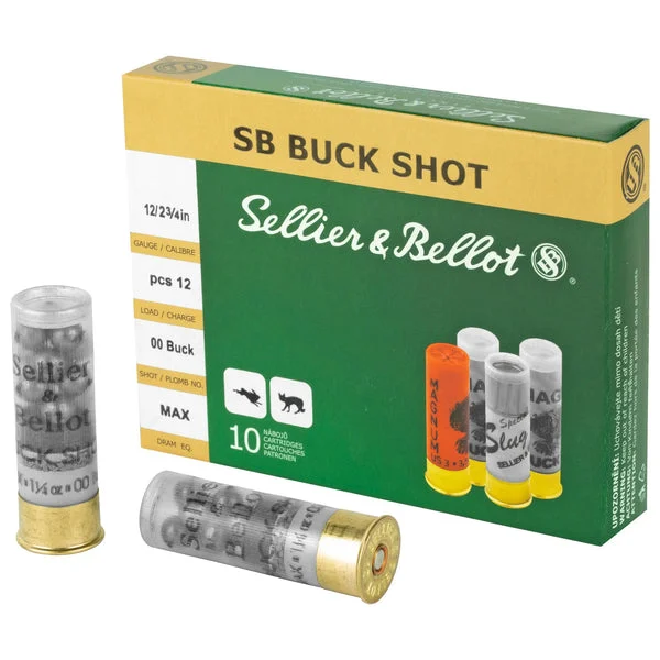 S&B 12GA 2.75 1.25OZ 00 12PEL 10RD