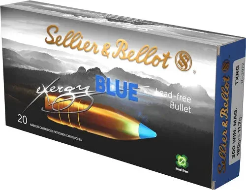 S&B 300 WIN 180GR TXRG BLUE 20RD