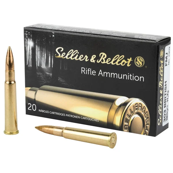 S&B 303BRITISH 180GR FMJ 20DR