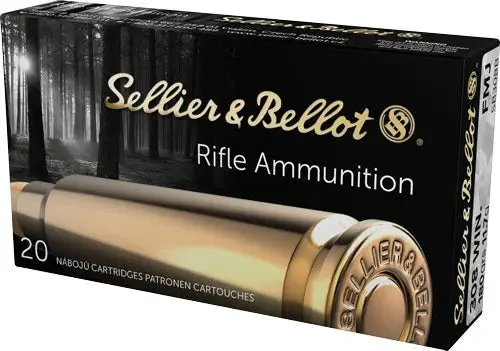 S&B 308 WIN 180GR FMJ 20RD