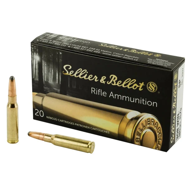 S&B 308WIN 180GR SP 20RD