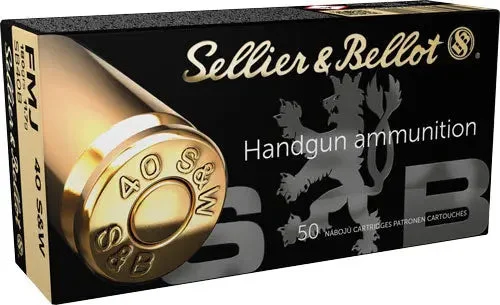 S&B 40 S&W 180GR FMJ 50RD