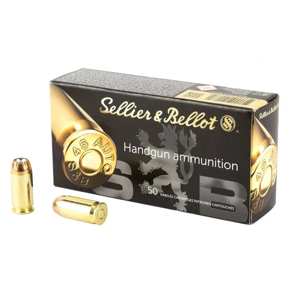 S&B 45ACP 230GR JHP 50RD