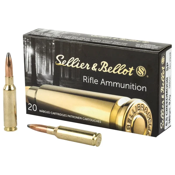 S&B 6.5CREED 140GR SP 20RD