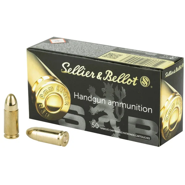 S&B 9MM 124GR FMJ 50RD