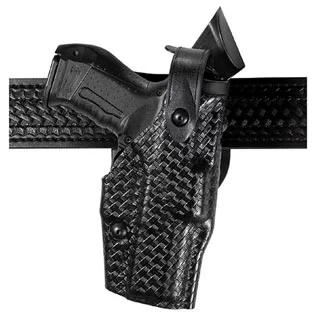 Safariland 6360 ALS/SLS Mid-Ride Level-III Holster Retention Basketweave Black, Right Hand Sig P320 Compact