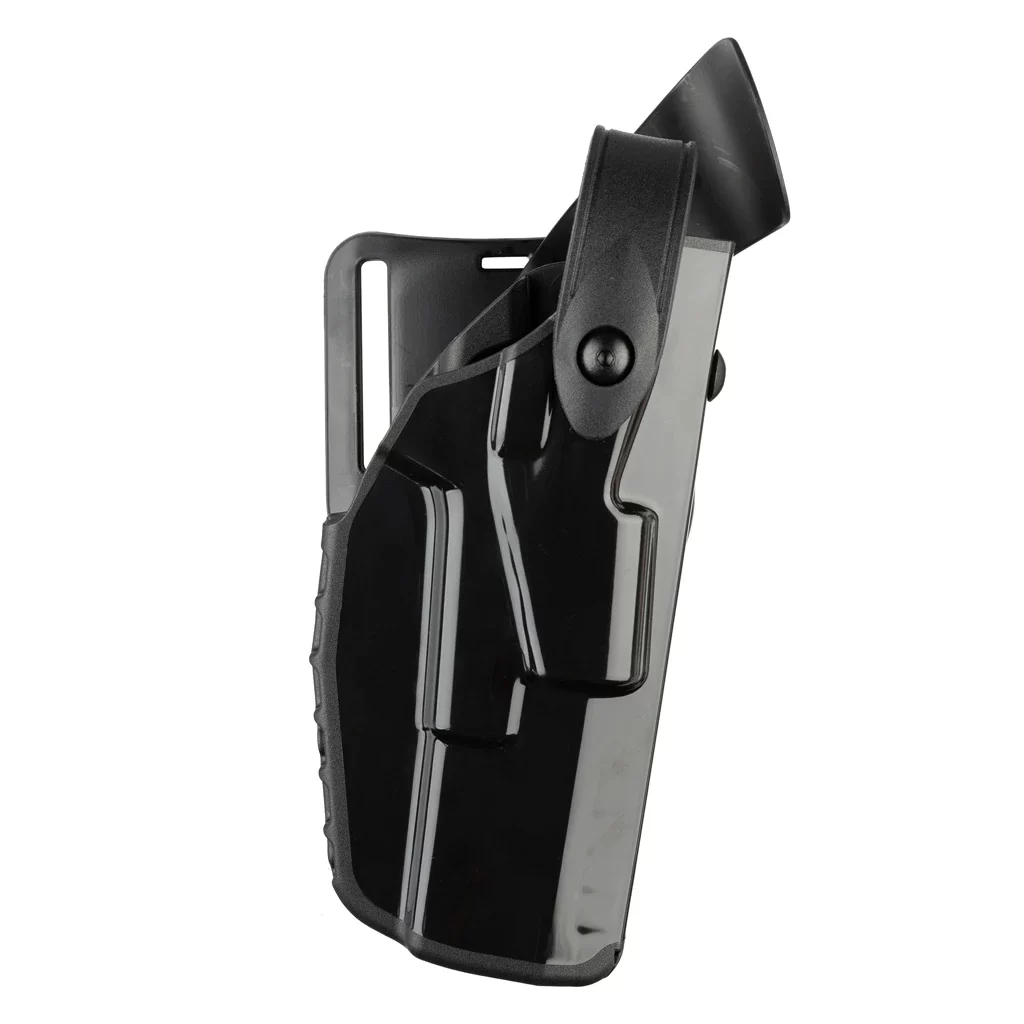 Safariland 7TS ALS Level III Retention Holster Mid-Ride, Right Hand, SafariSeven Hi-Gloss Black, Fits: Glock 19/23/32