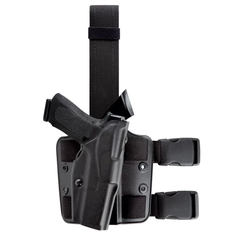 Safariland Model 6354 ALS Tactical Thigh Holster Right Hand H&K USP 9 w/TLR-1, Surefire X300U
