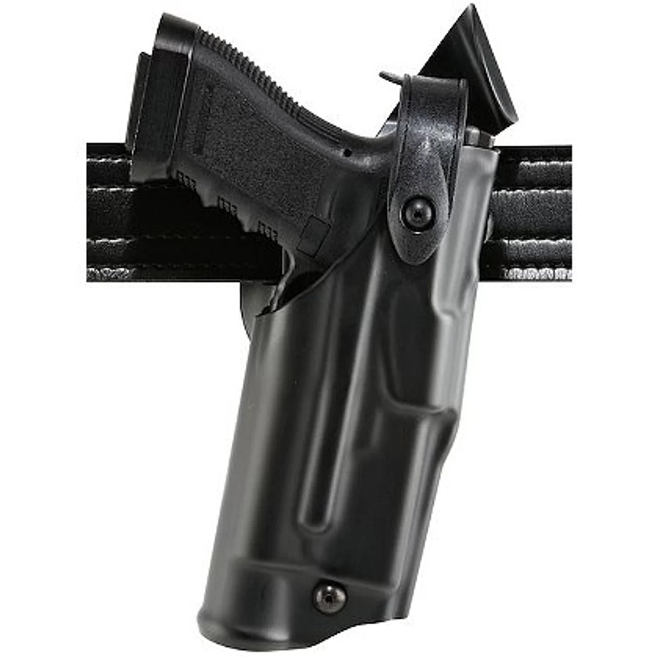 Safariland Model 6360 ALS Level III Holster Plain Black, Mid-Ride Belt Loop, Right Hand Fits – Colt Gov’t 1911, 5″ BBL