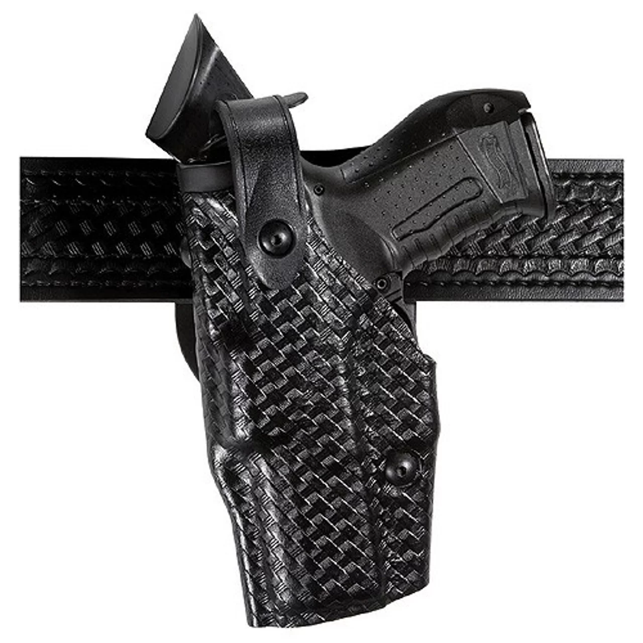Safariland Model 6360 ALS Level III Holster STX Basketweave, Mid-Ride Belt Loop, Right Hand