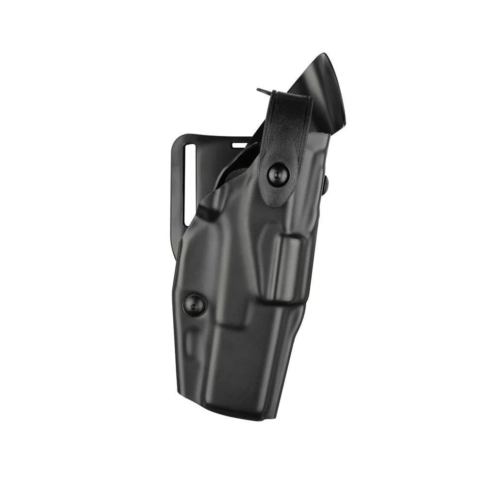 Safariland Model 6360 ALS Level III, Mid-Ride Duty Holster, Hood Guard Right Hand Fits – Glock: 17, 22 w/ ITI M3, TLR-1, SureFire X200/X300