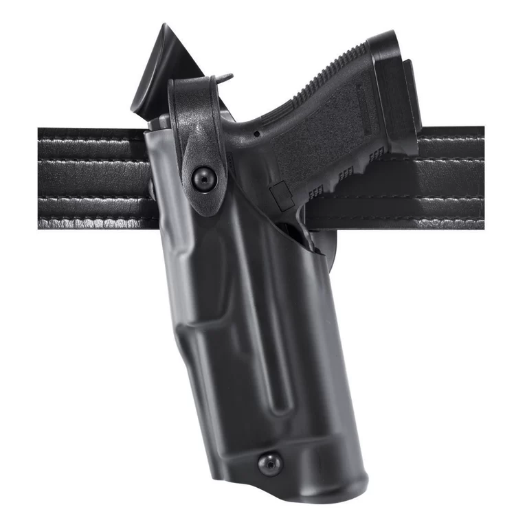 Safariland Model 6360 ALS Level III, Mid-Ride Duty Holster, Left Hand, Plain Black