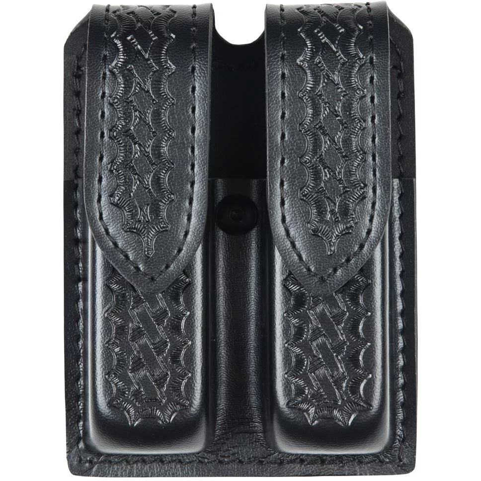Safariland-Model 77, Magazine Pouch, Double, STX Basket Weave