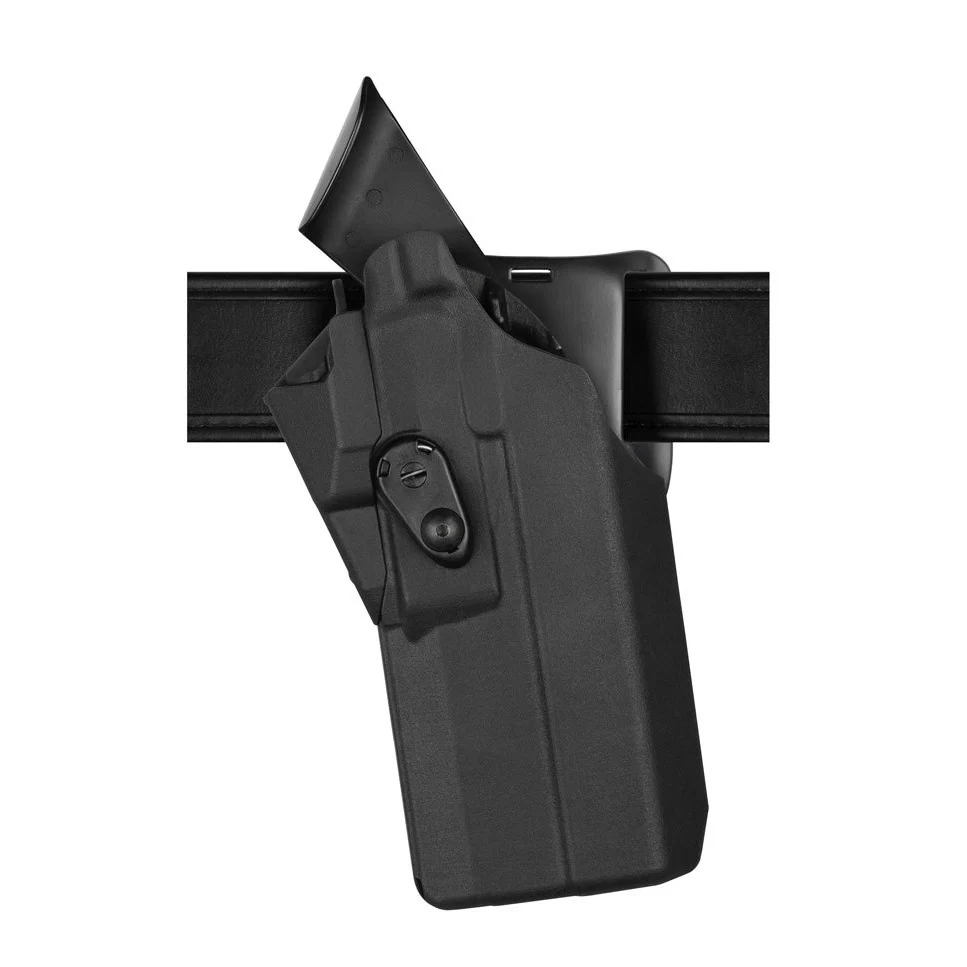 Safariland Model 7TS ALS Mid-Ride, L1 Duty Holster Black, Left Hand, SafariSeven Plain Fits: GLOCK 19, 23. 45 w/RMR, TLR1/X300U