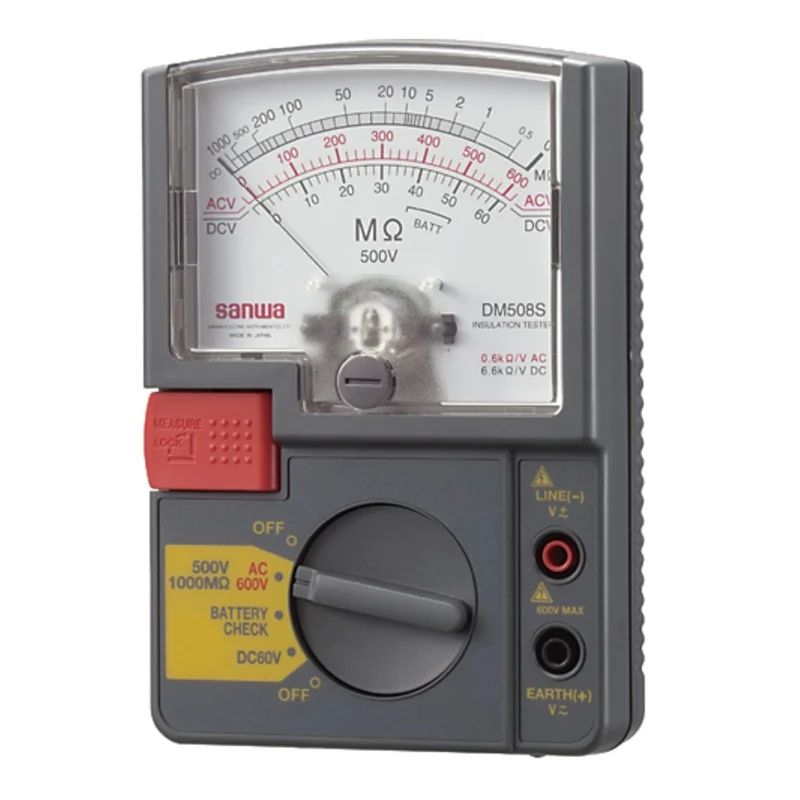 Sanwa DM508S Analog Insulation Tester