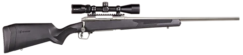 Savage 110 Apex Storm XP 400 Legend, 18" Barrel, Black, Includes Vortex Crossfire II 3-9x40mm Scope, 4rd