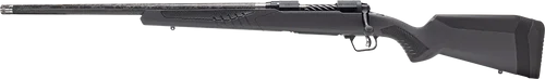 Savage 110 UltraLite 7mm Backcountry Left Hand, 20" Carbon Fiber Threaded Barrel, Black, Drilled & Tapped, AccuStock Gray, 4rd
