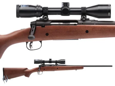 SAVAGE AXIS II HARDWOOD PACKAGE 30-06 SPR DM 4 SHOT XXXX