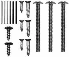 Screws & pins,complete set forNorth West Trade Gun,unplated steel