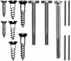 Screws & pins,complete set forU. S. Model 1803 Harper's Ferry Rifle,unplated steel