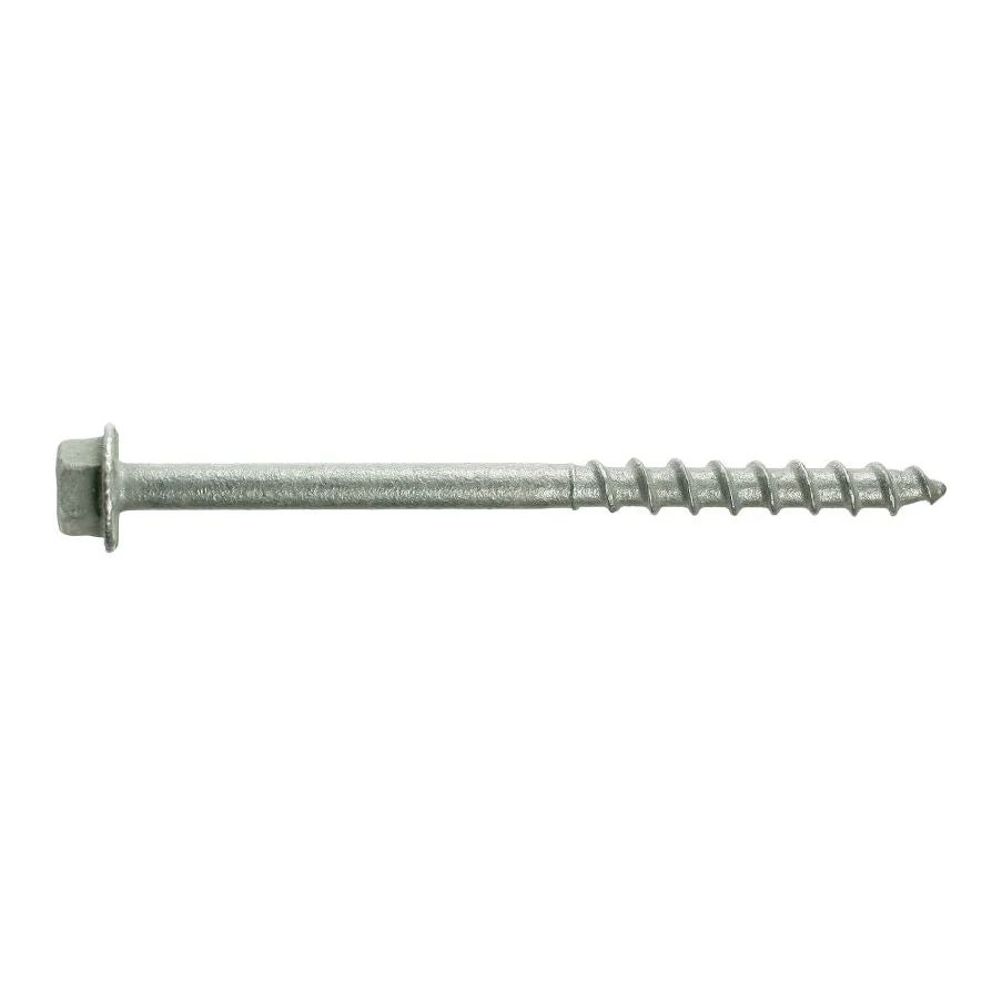 Simpson Strong-Tie SD9212R500 #9×2-1/2 Hex Drive Hex Head Mechanically Galvanized Steel Structural Screws, 500/Box