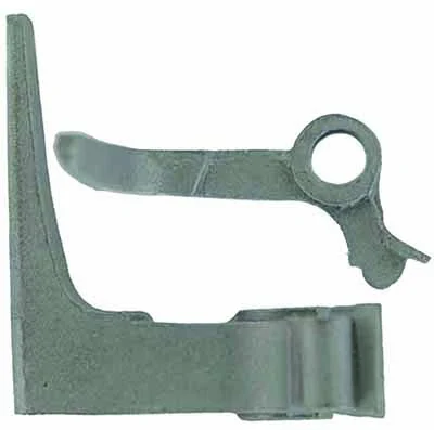 sear, left, wax cast steel, tempered, use 6-40 screw