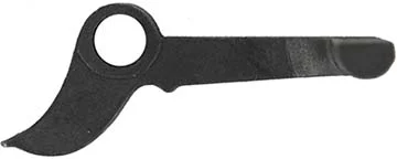 Sear, for TVLLE fusil lock, wax cast steel, tempered, use 8-32 screw