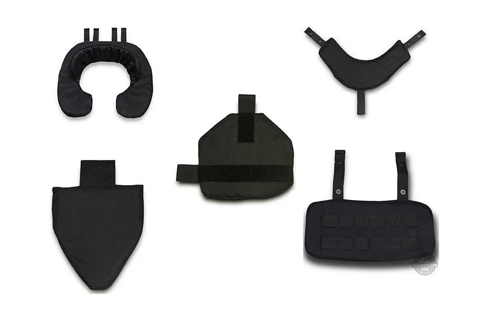SecPro Gladiator Level IIIA Tactical Accessory Set